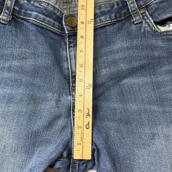 Kut From The Kloth Jeans Women 16P Petite Catherine Boyfriend Mid Rise Stretch - Picture 12 of 15